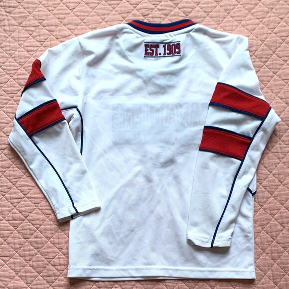 NHL - Montreal Canadiens White Long-Sleeve NHL Top - Kids Small - Picture 6 of 14